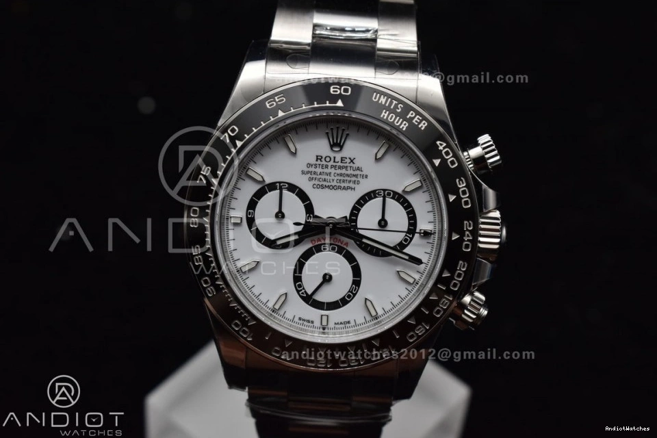 Factory Daytona In Rolex Steel White Movement Dial SL4801 1:1 904L 126500 FreshLook VS SBF 1054 1207